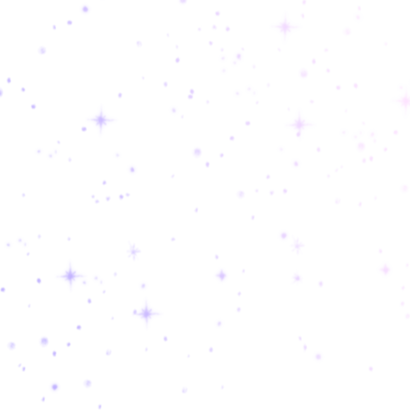 Sprinkled stars gradient purple pink